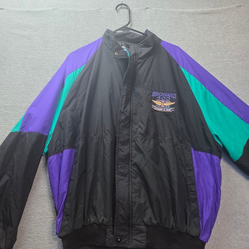 Vintage 1995 Brickyard 400 AC-Delco Jacket XXL Indianapolis Motor Speedway 90s